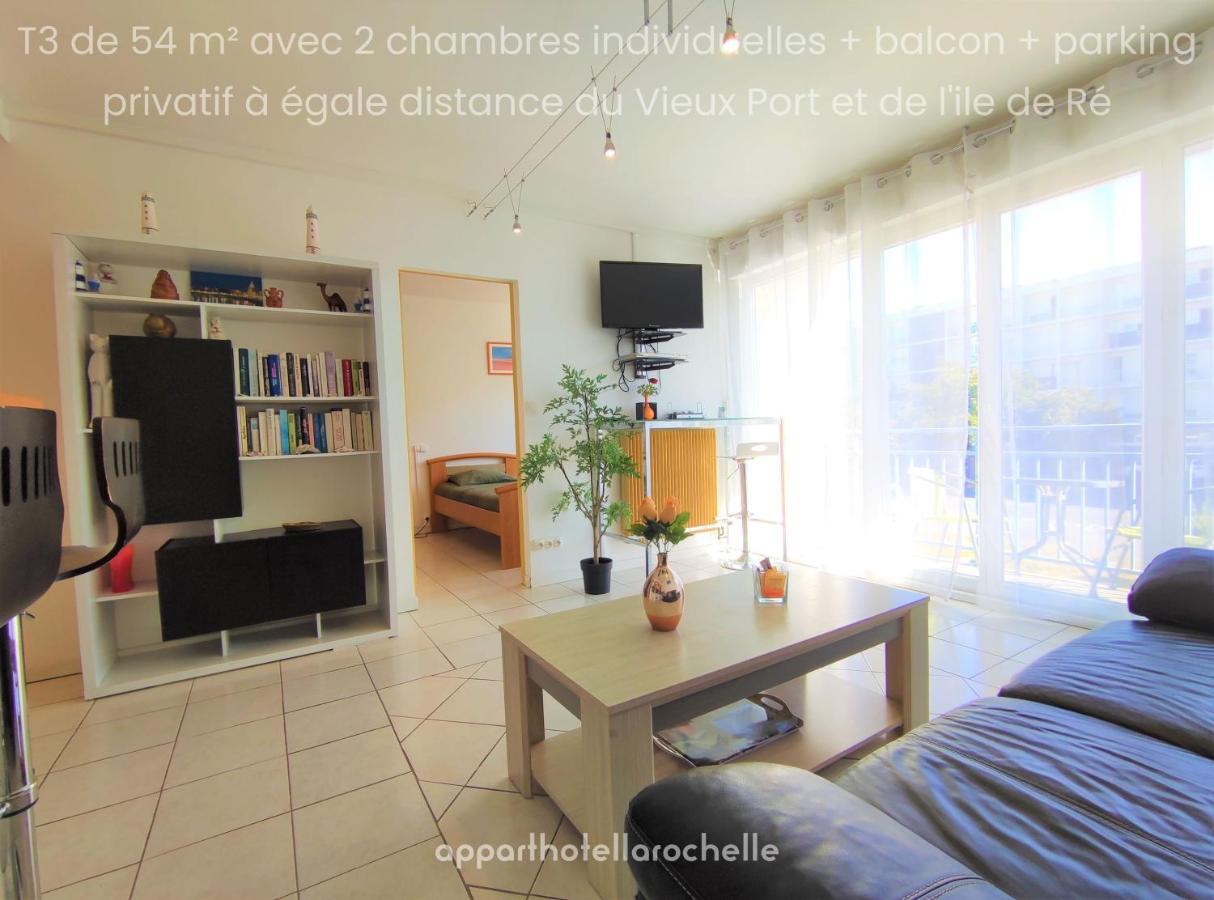 5 appartements indépendants situés à mi-chemin entre le Vieux Port et le Pont de l île de Ré La Rochelle  Esterno foto